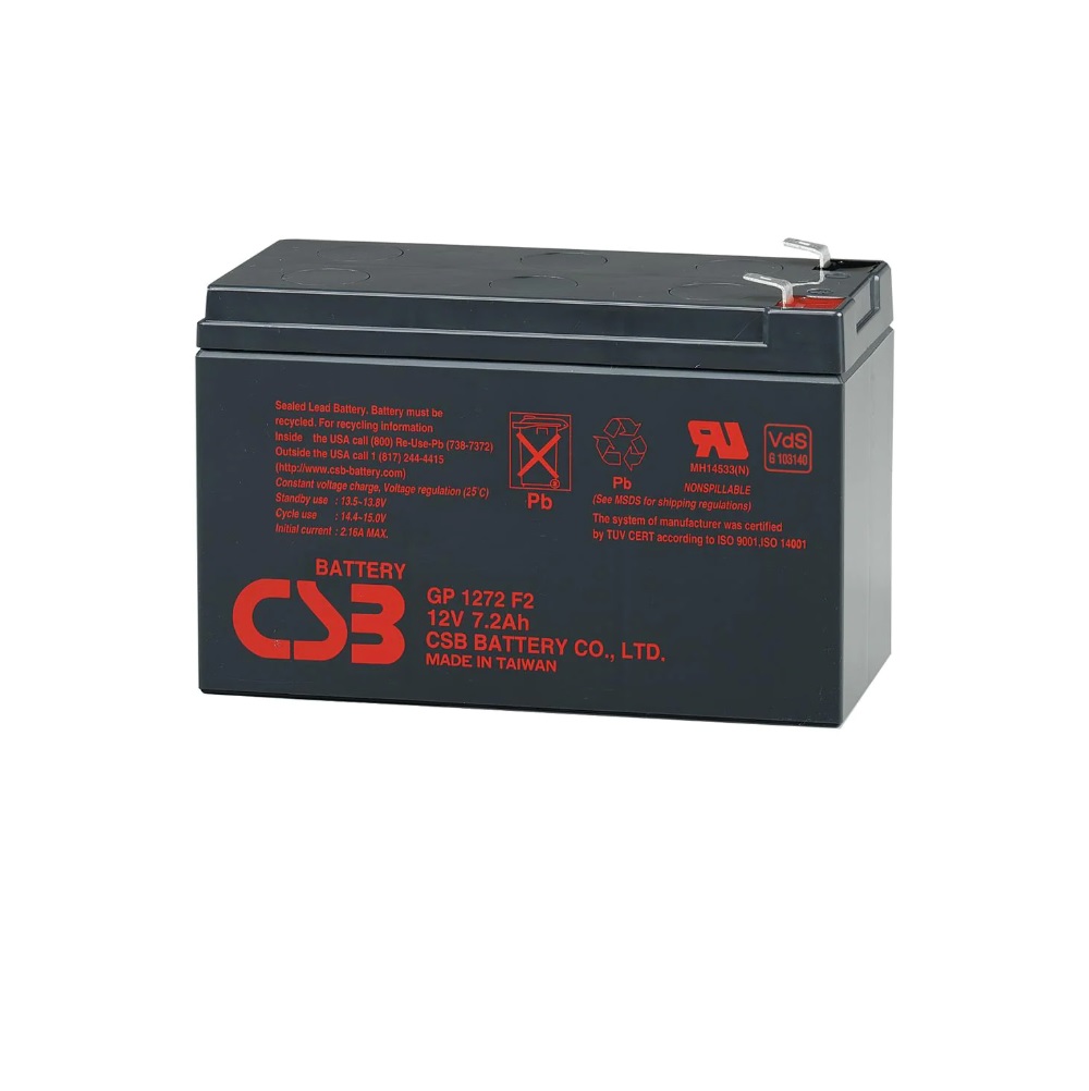 CSB GP1272 - 12V 7.2 Ah Bakımsız Kuru Akü