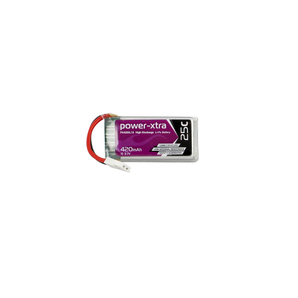 Power-Xtra PX420XL1S - 1S1P - 3.7V 420 mAh Li-Polymer Pil -25C