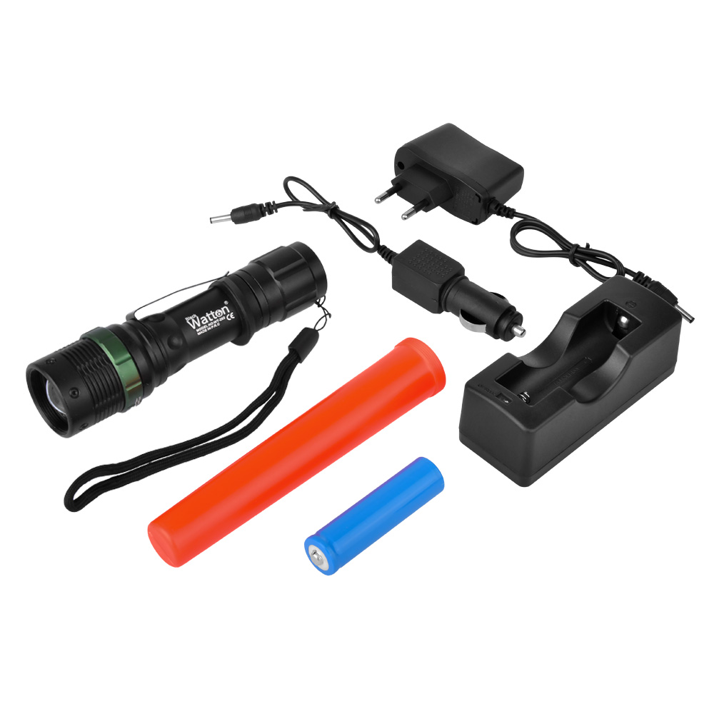 Watton WT-262 Sinyal Veren Acil Durum Şarjlı Ledli El Feneri 