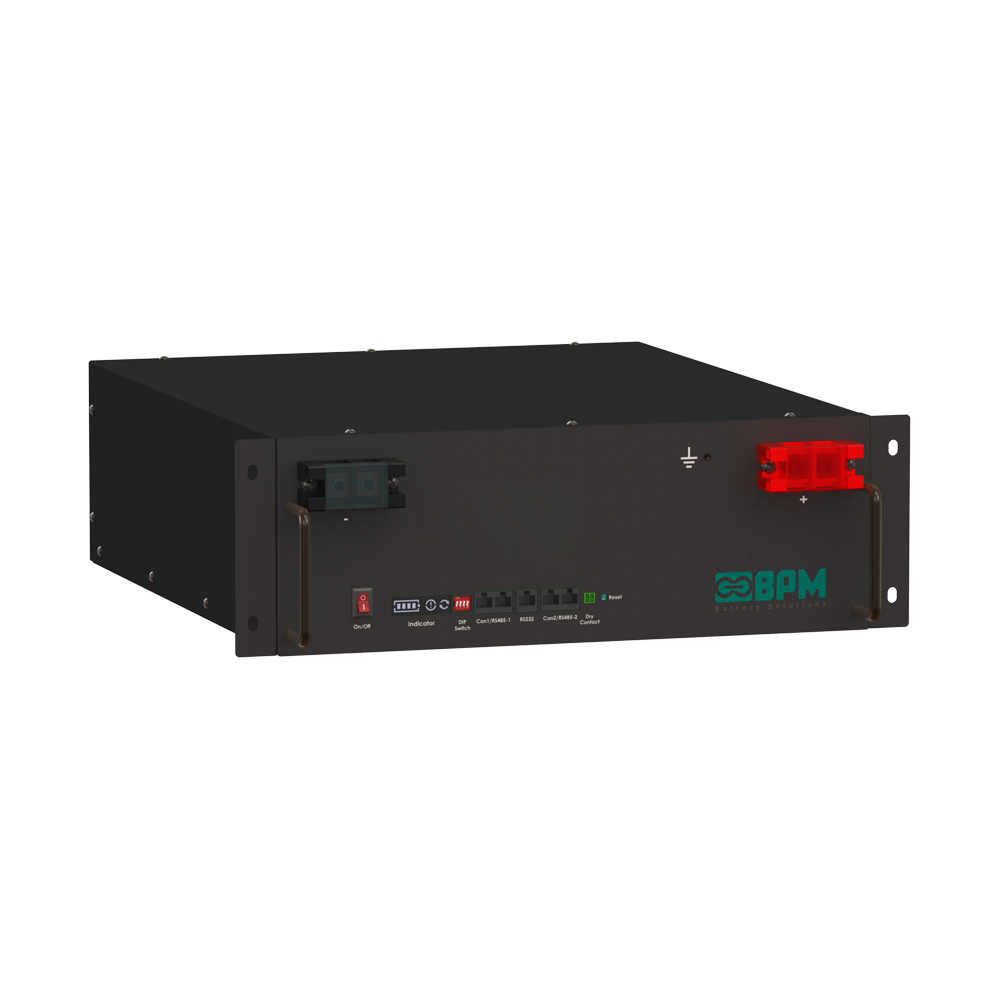 Rackline 51.2V 100 Ah Modüler Lityum Batarya (16S Ekransız)