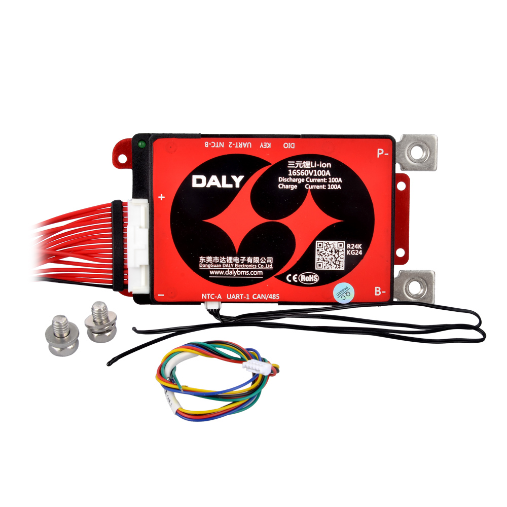 Daly - 16S - 100A - Li-ion/LiFePO4 Smart BMS - K Series