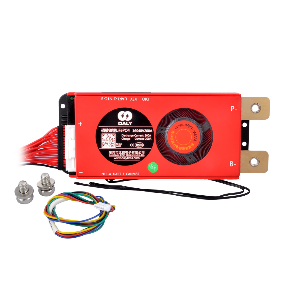 Daly - 16S - 200A - Li-ion/LiFePO4 Smart BMS - K Series