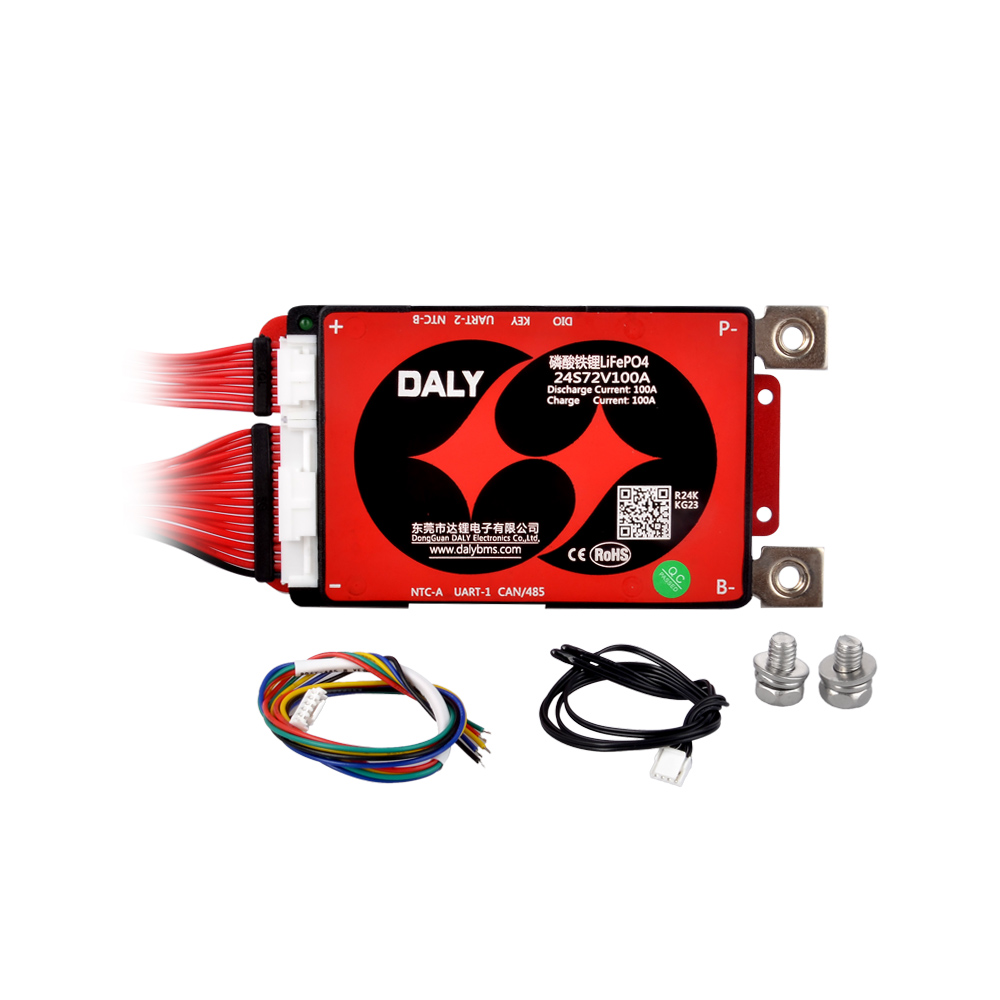 Daly - 24S - 100A - Li-ion/LiFePO4 Smart BMS - K Series