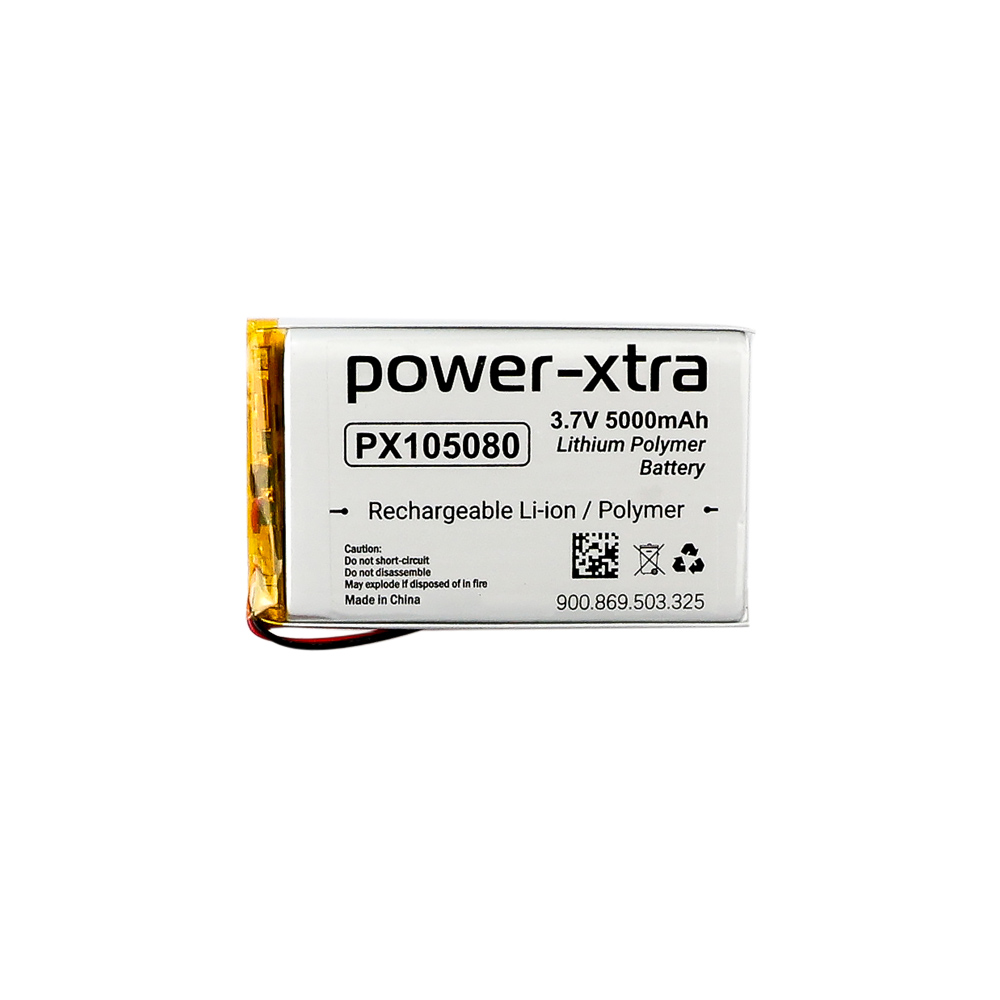 Power-Xtra PX105080 - 3.7V 5000 mAh Li-Polymer Pil - Devreli-3.0A