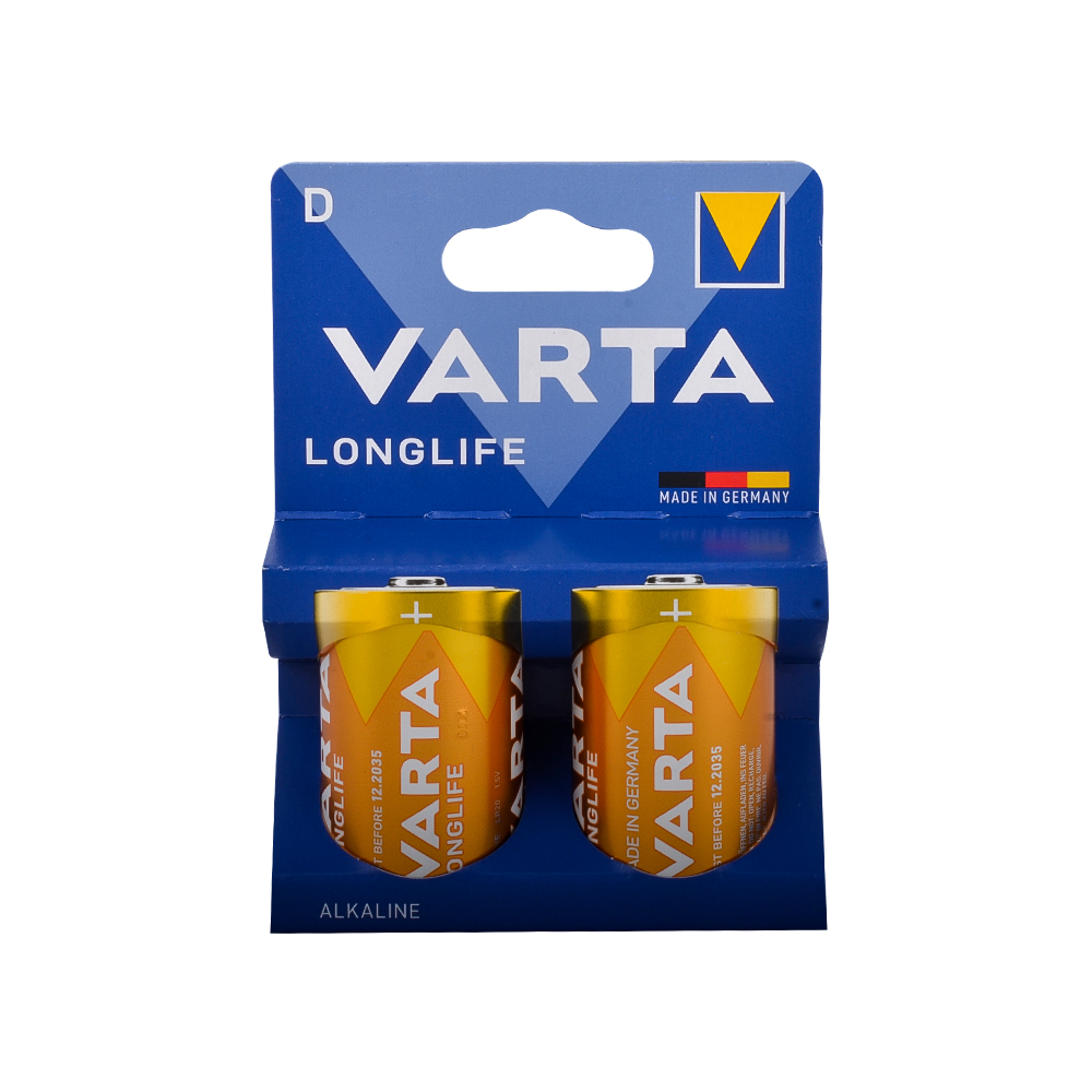 Varta 4120 Longlife D Büyük Boy Pil 2li
