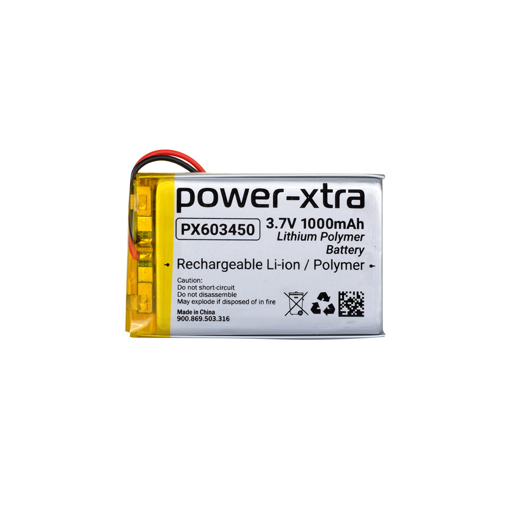 Power-Xtra PX603450 - 3.7V 1000mAh Li-Polymer Pil - Devreli