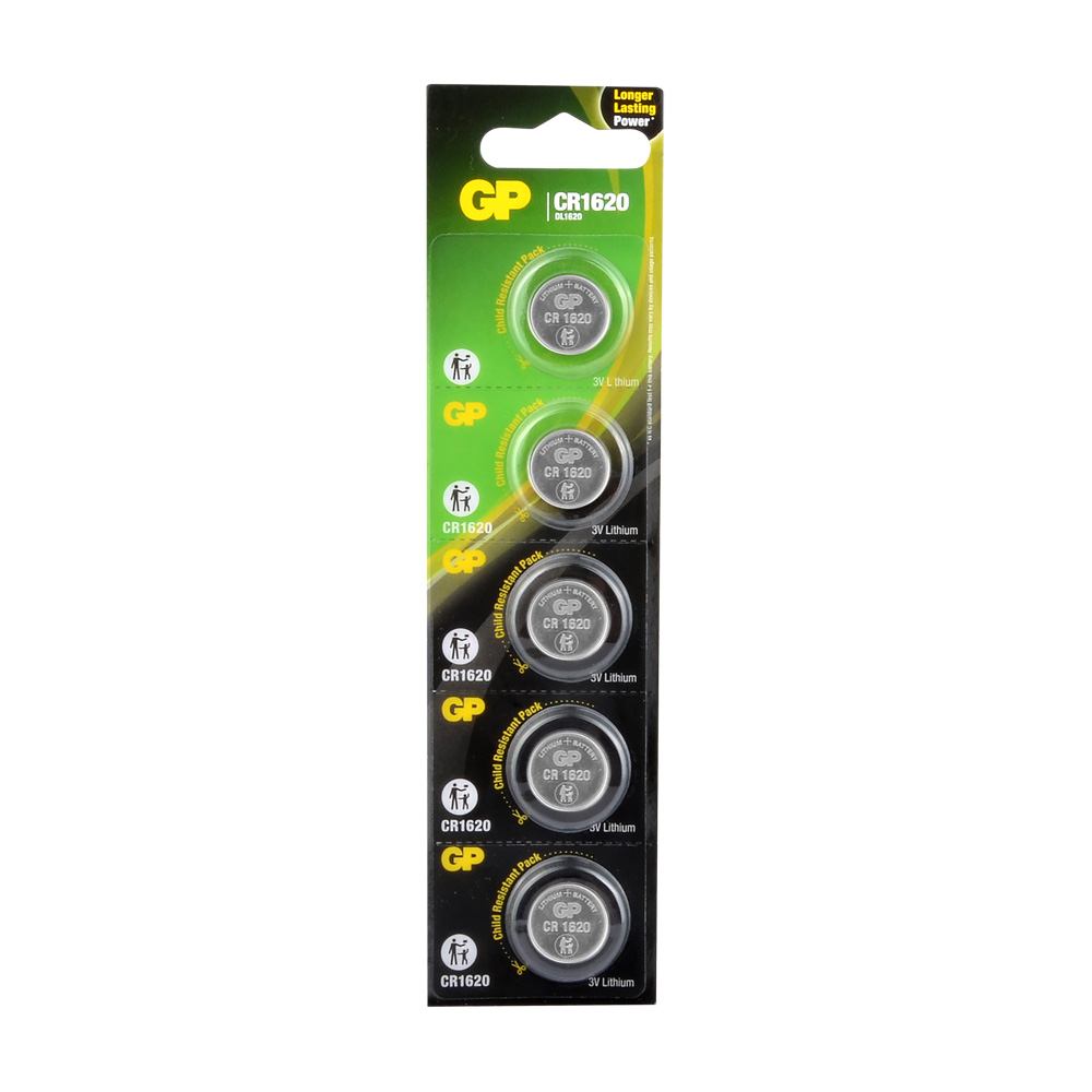 GP CR1620 3V Lithium 5li Kartela 