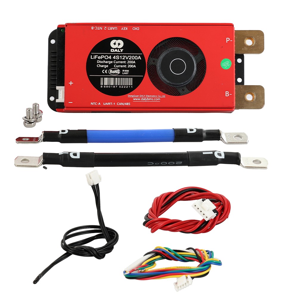 Daly - 4S - 12.8V 200A - Li-FePO4 - Smart BMS - Balans - K Series