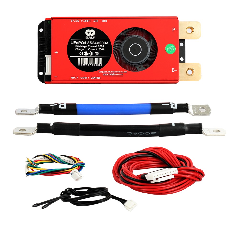 Daly - 8S - 25.6V 200A - Li-FePO4 - Smart BMS - Balans - K Series
