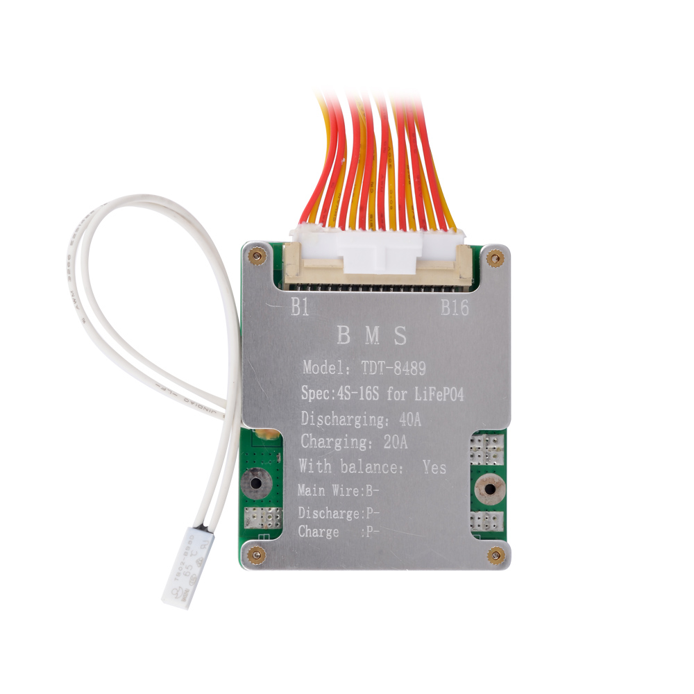 12M - 4S-16S - 40A Balanslı LiFePO4 BMS Devre
