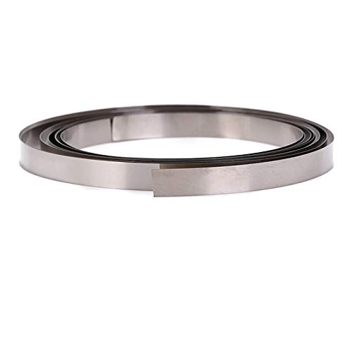 12M - 0.10mm x 10.0mm Lehim Tutan Nikel Metal - 10 Metre