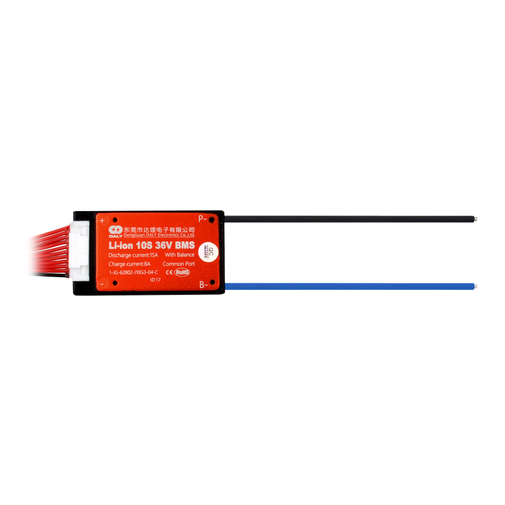 Daly - 10S - 37.0V 15A  - Li-ion BMS - Balans - Common Port