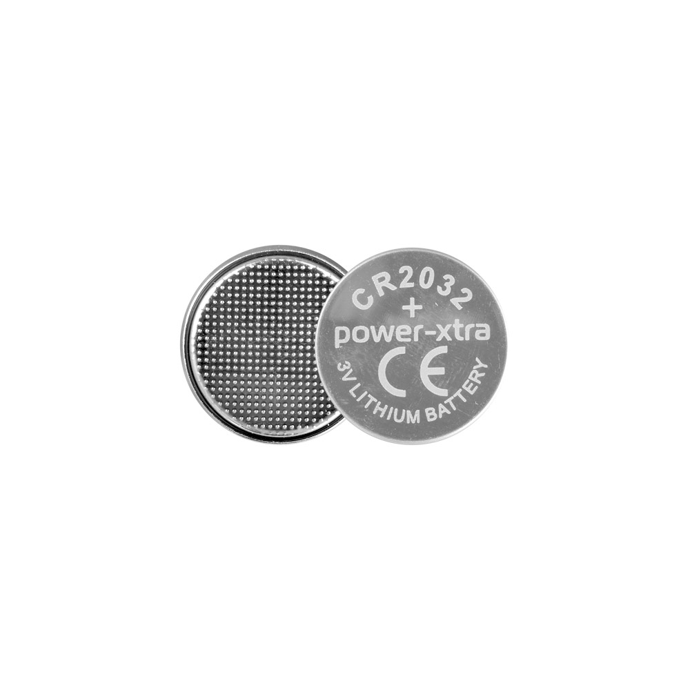 Power-Xtra CR2032 - 3V Li-MnO2 - Lithium Buton Pil - Bulk Paket