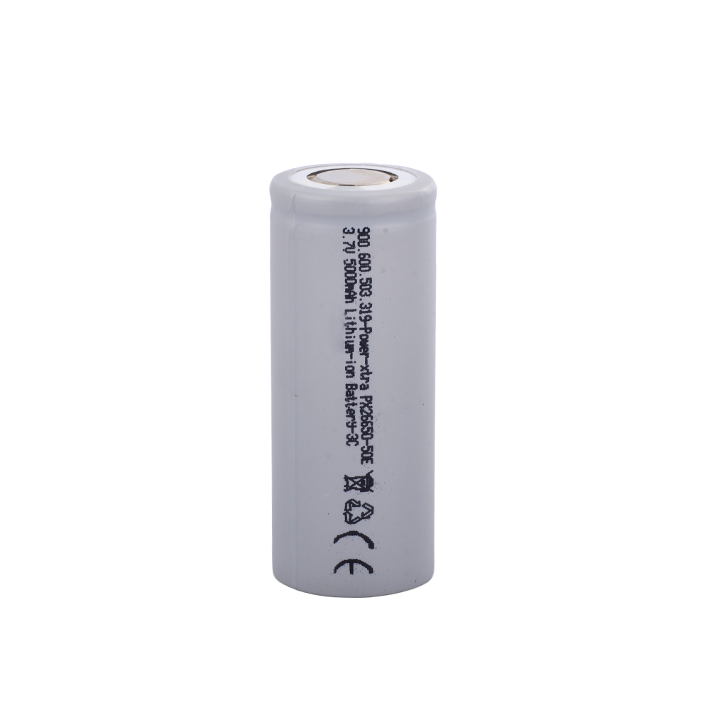 Power-Xtra PX26650-50E -  3.7V 5000mAh Li-ion Şarjlı Pil - 15A
