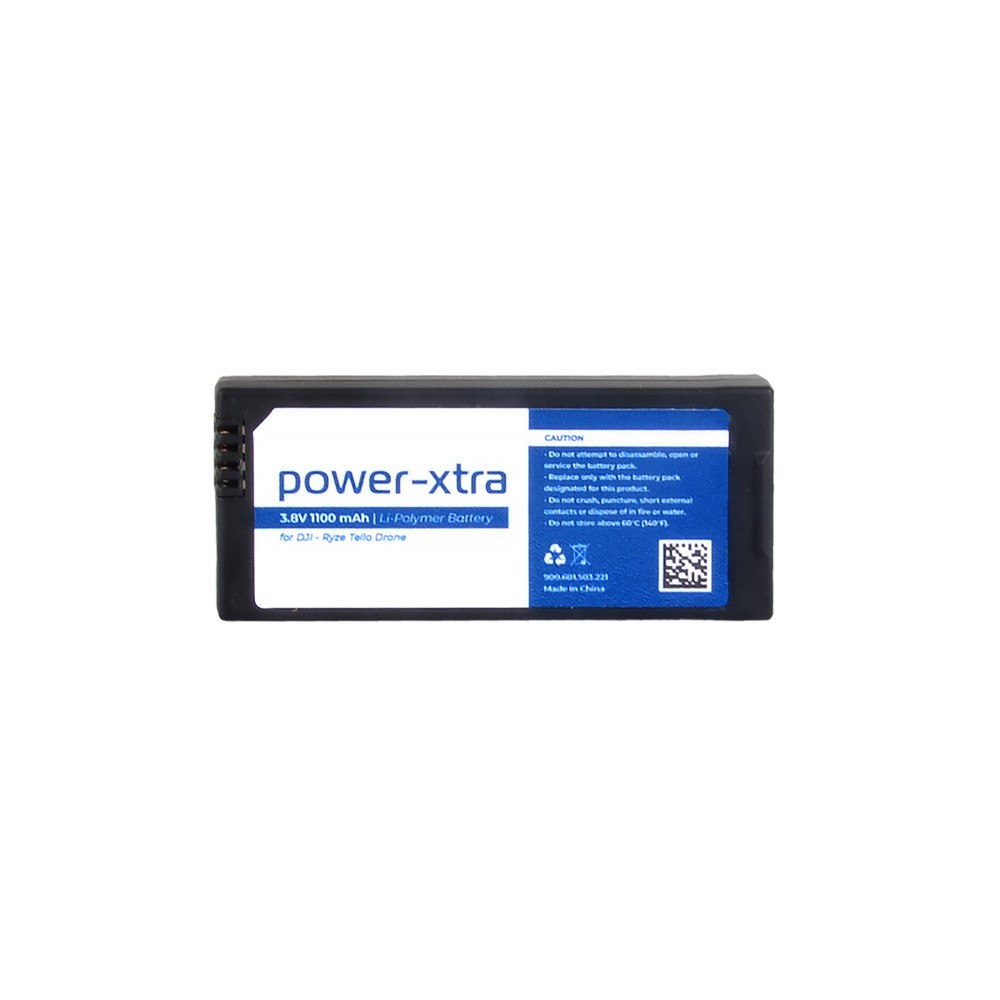 Power-Xtra - DJI Ryze Tello 3.8V 1100mAh Li-po Drone Bataryası