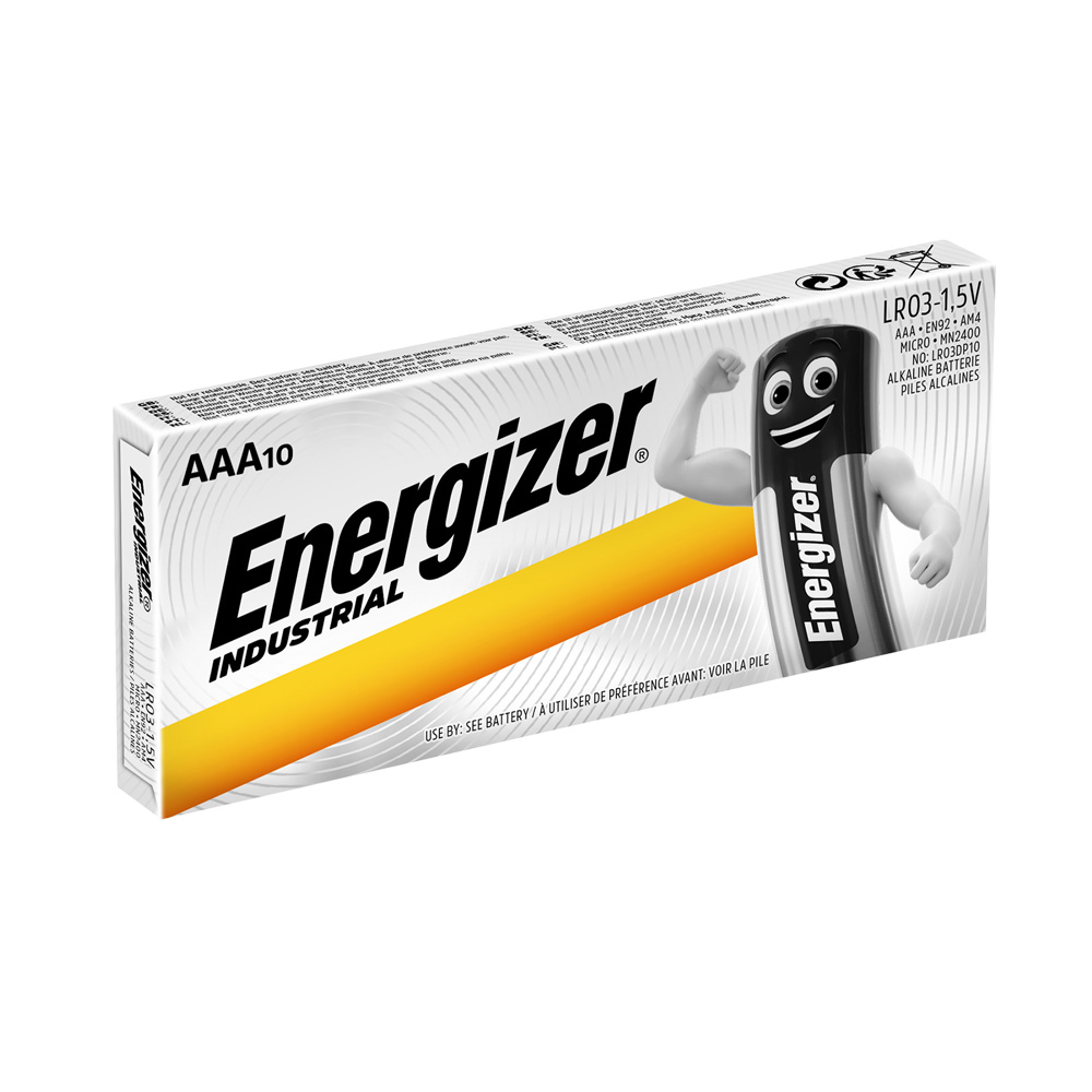 Energizer Endüstriyel Alkalin AAA İnce Kalem Pil 10lu