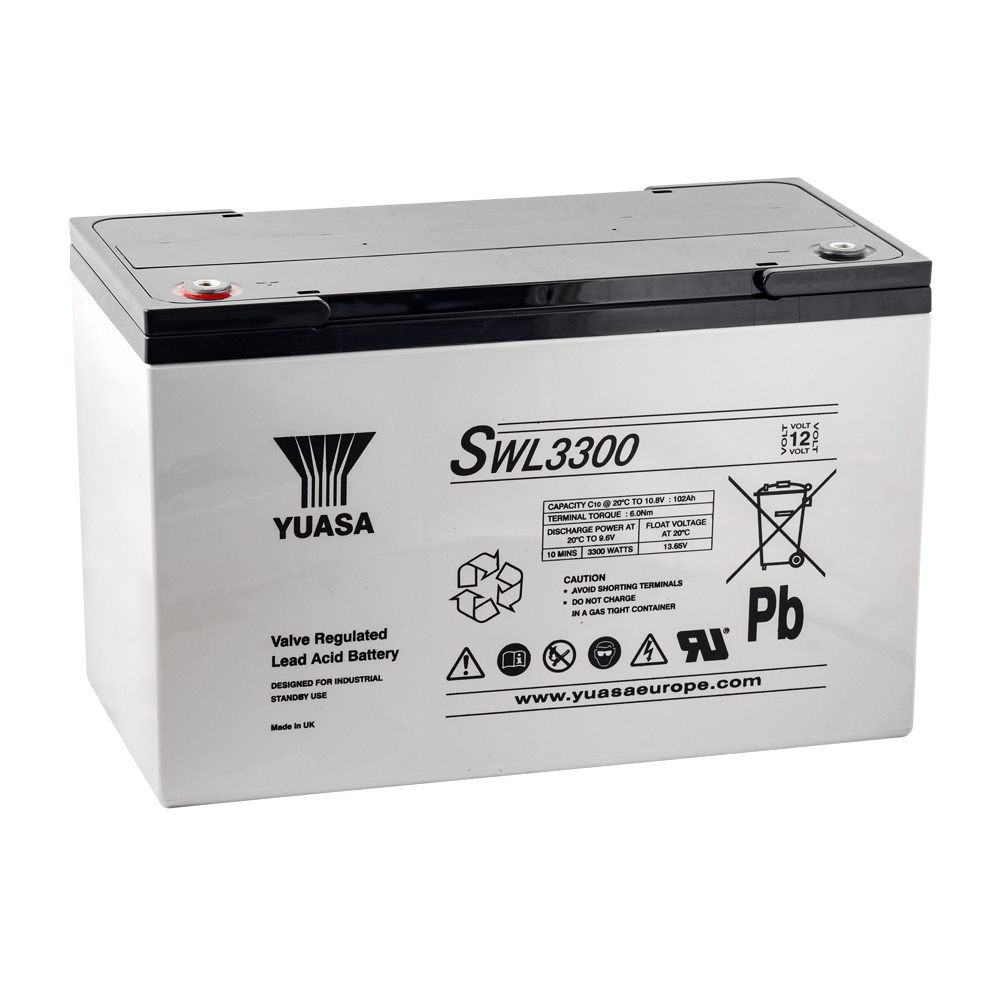 Yuasa SWL3300 12V 102.5 Ah Bakımsız Kuru Akü
