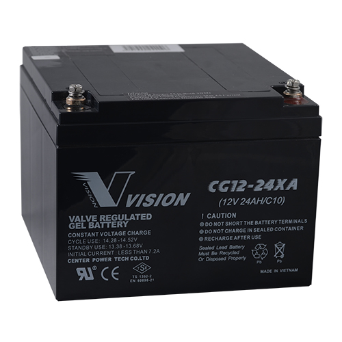 Vision 12V 24 Ah Bakımsız Jel Akü