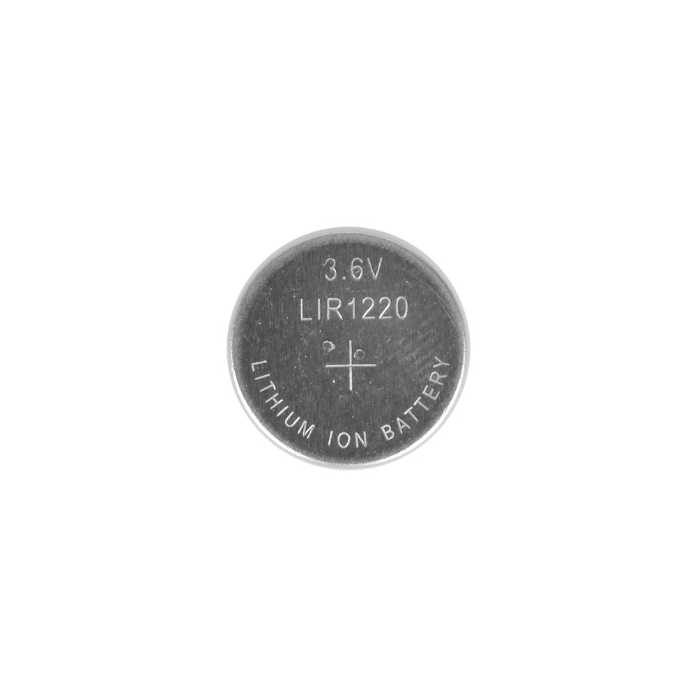 Power-Xtra LIR1220 - 3.6V 8.0 mAh Li-ion Buton Şarjlı Pil - Bulk