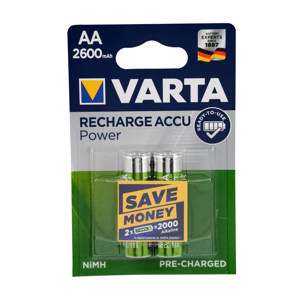 Varta 5716101402 Accu R2U AA 2600 Mah Kalem Pil 2li