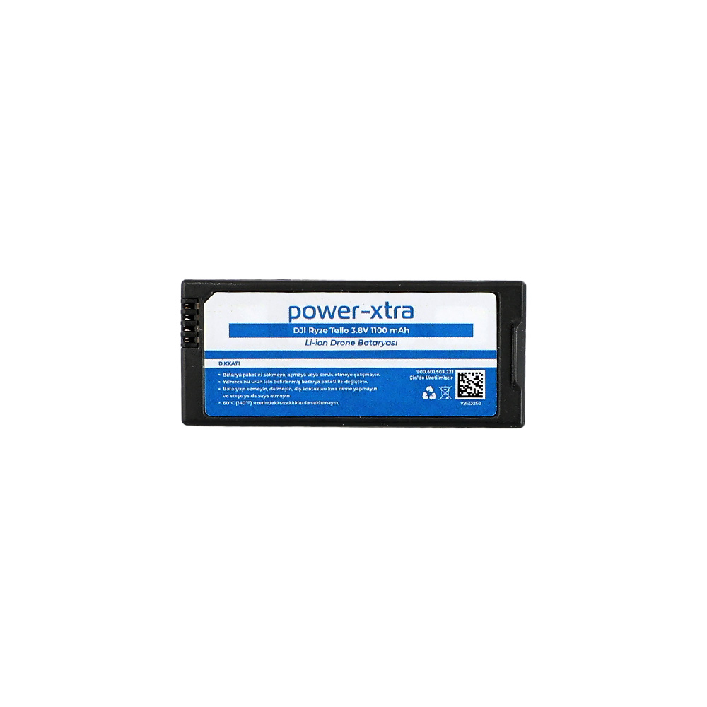 Power-Xtra - DJI Ryze Tello 3.8V 1100mAh Li-po Drone Bataryası