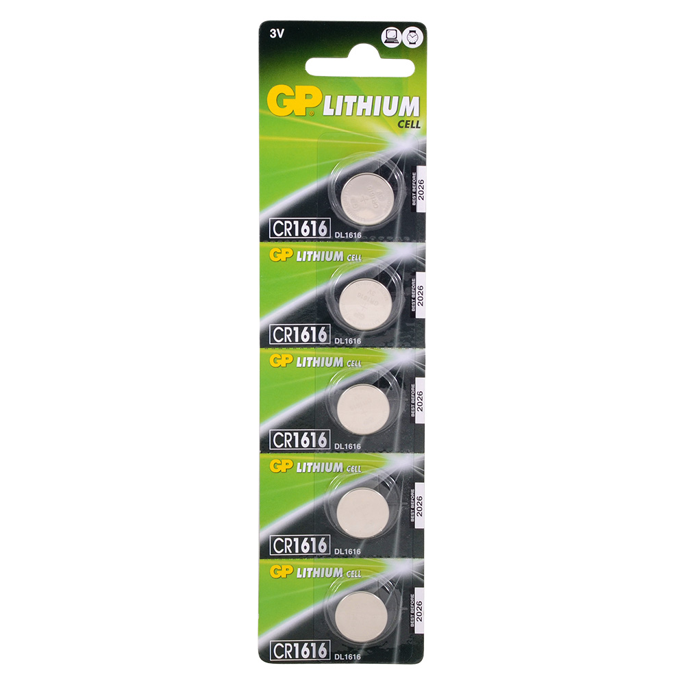 GP CR1616 3V Lithium Pil 5li Kartela 