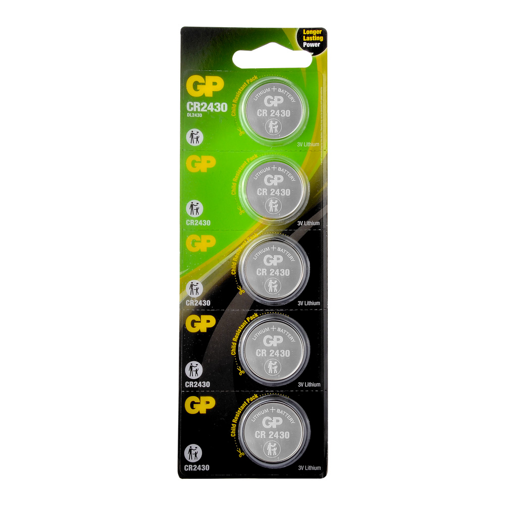 GP CR2430 3V Lithium 5li Kartela