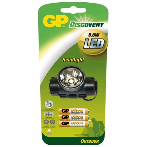 GP LOE205 3xAAA Pilli Kafa Feneri 