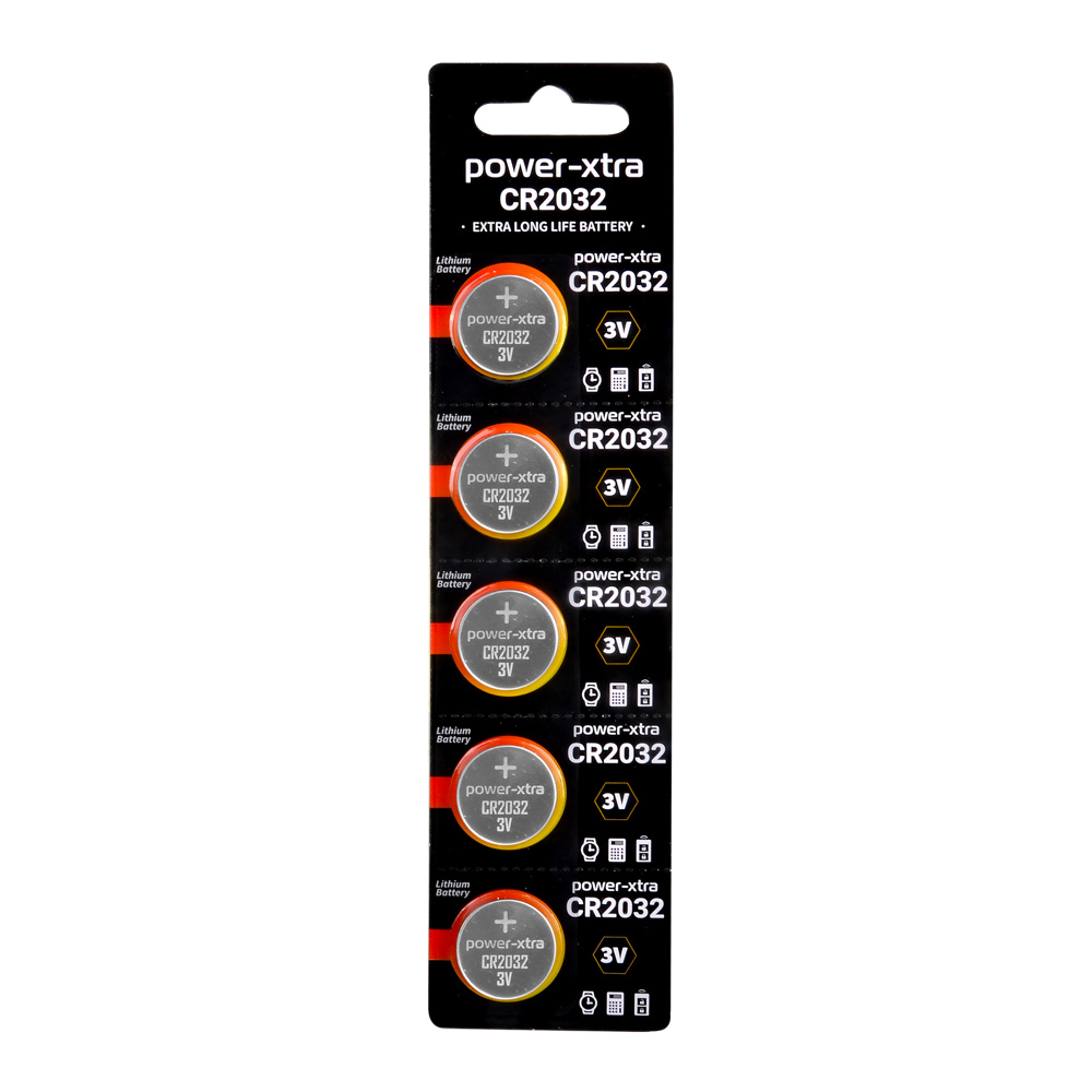 Power-Xtra CR2032 3V Lithium Pil - 5li Blister