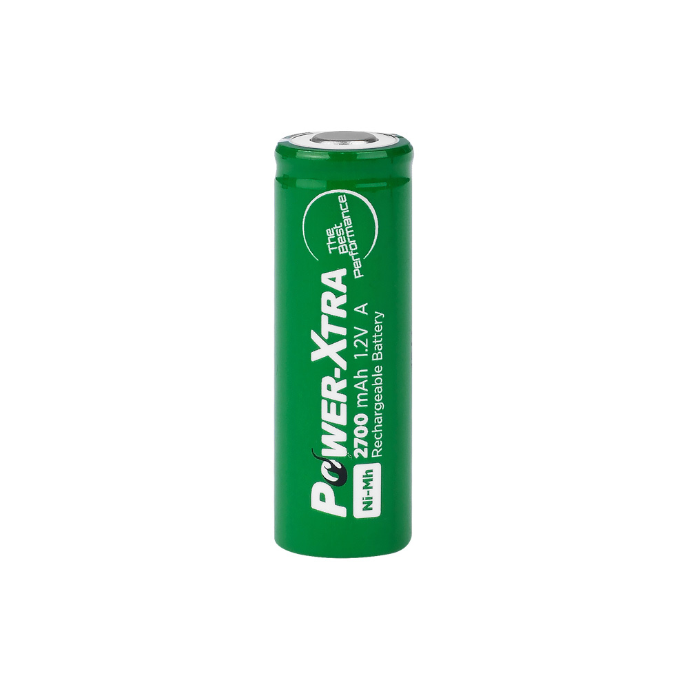 Power-Xtra 1.2V 2700 Mah - A - Ni-Mh Şarjlı Pil -Flat-Başsız 