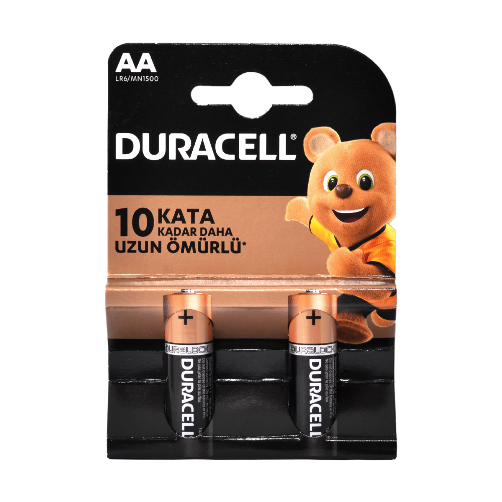 Duracell AA Kalem Pil 2li - EOL