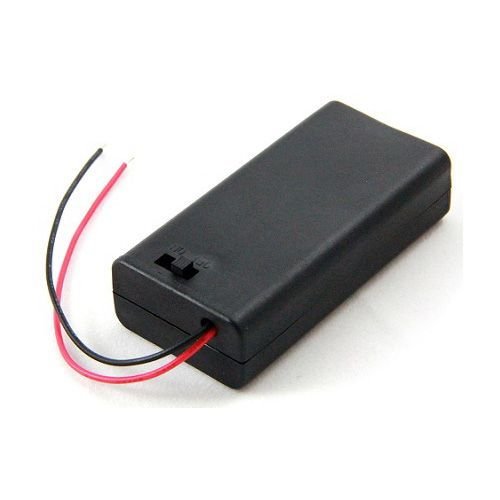 12M - AA Size - Pil Yuvası - 2li - Kapaklı - Kablolu