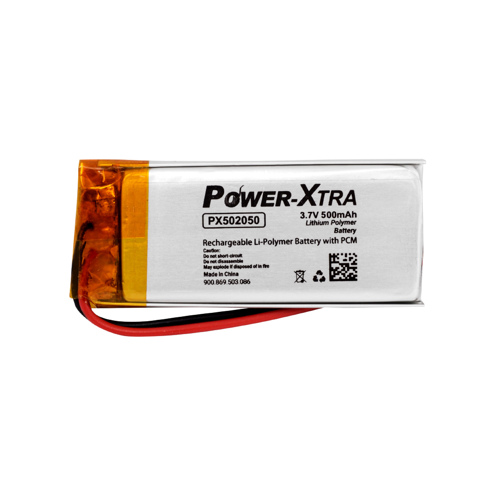 Power-Xtra PX502050 - 3.7V 500 mAh Li-Polymer Pil - Devreli