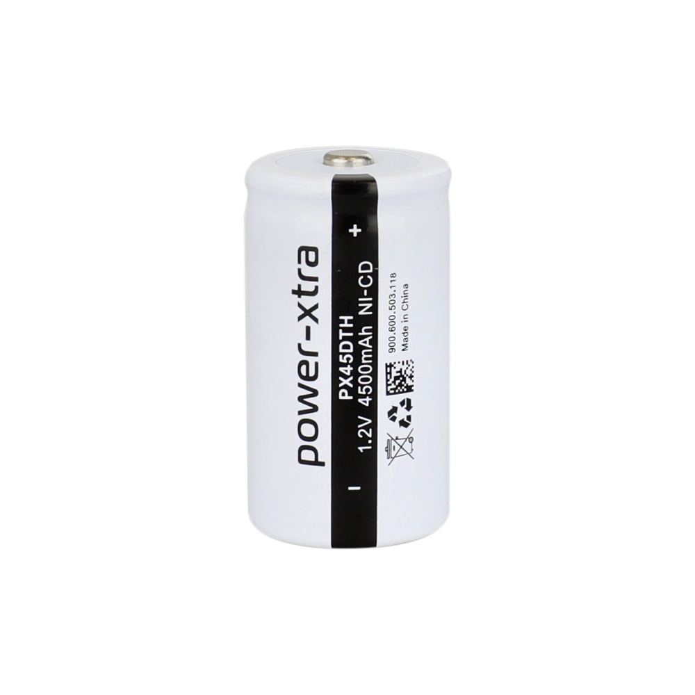 Power-Xtra PX45DTH - 1.2V 4500 Mah - D - Ni-Cd Şarjlı Pil - Başlı