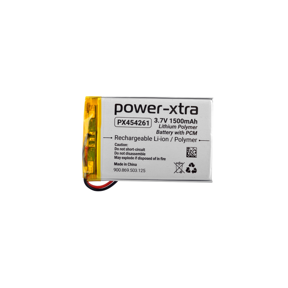 Power-Xtra PX454261 - 3.7V 1500 mAh Li-Polymer Pil - Devreli