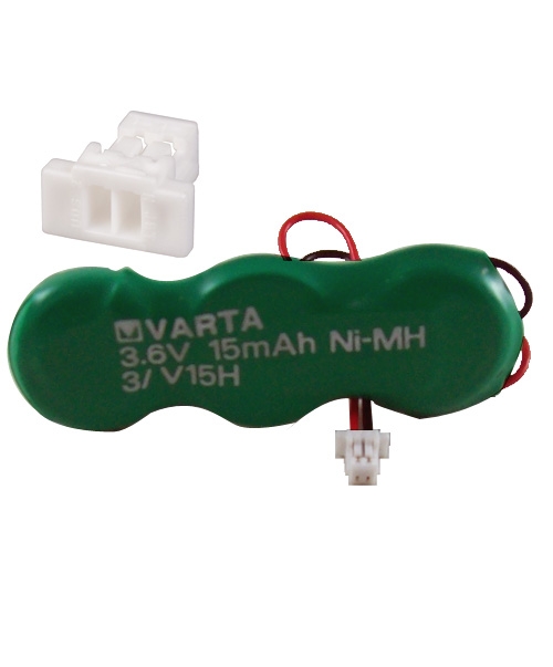 Varta 55602403114 3/V15H (beyaz soket) LWCDT-EAN 3.6V 15 Mah Şarjlı
