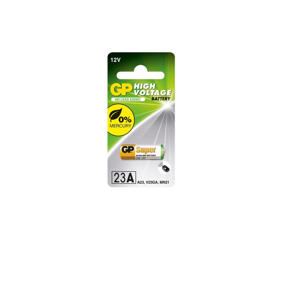 GP Super Alkaline - 23A 12V Alkalin Pil - Tekli Blister