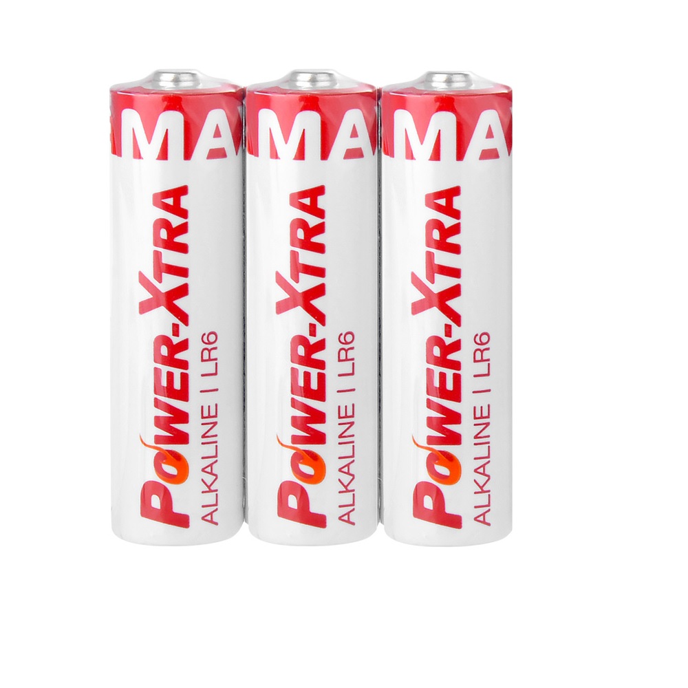 Power-Xtra MaxLife - LR06/AA Size Alkaline Pil - 3lü Shrink