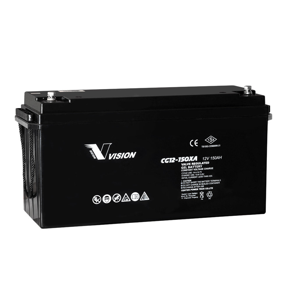 Vision 12V 150 Ah Bakımsız Jel Akü
