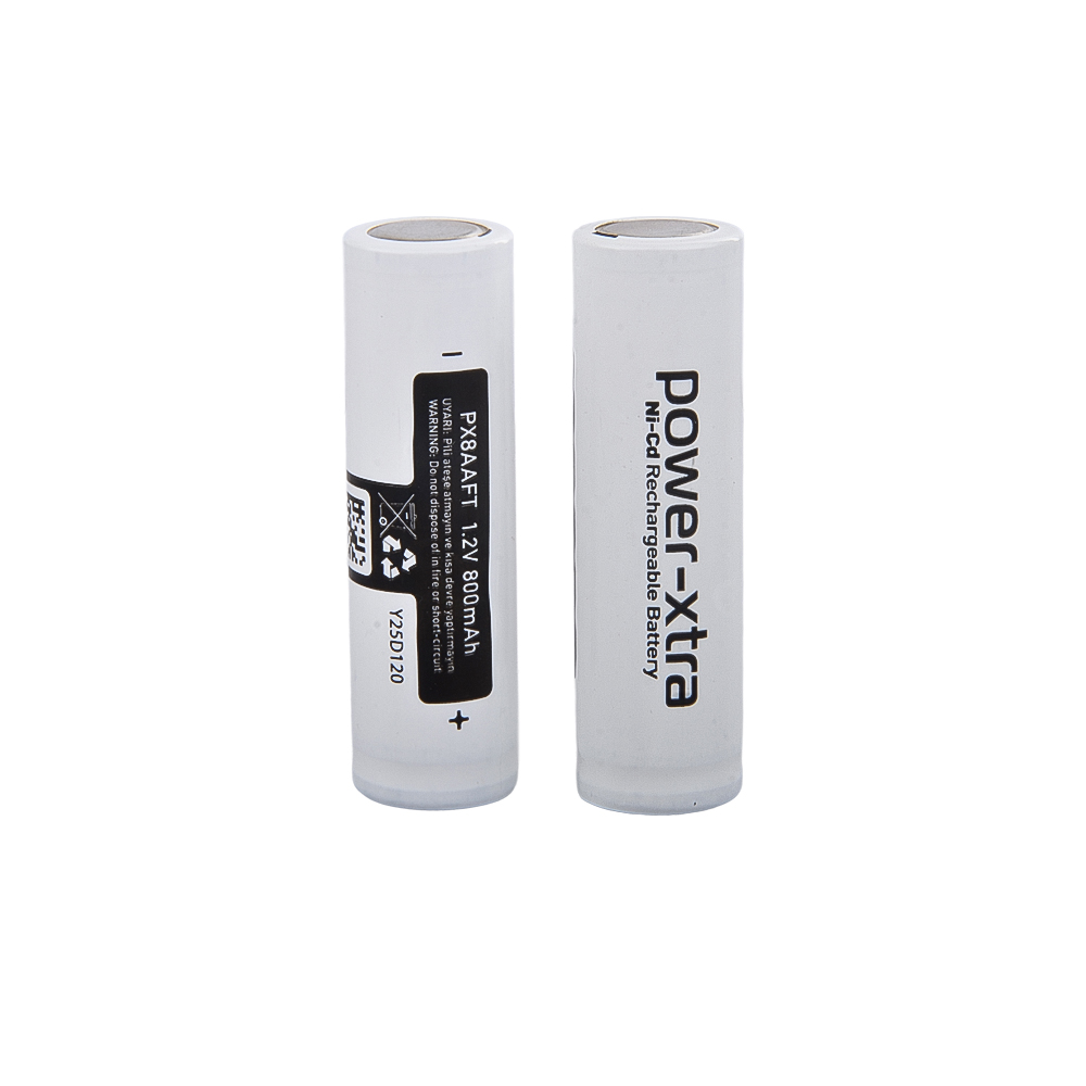 Power-Xtra PX8AAFT - 1.2V 800 Mah - AA - Ni-Cd Şarjlı Pil - Başsız