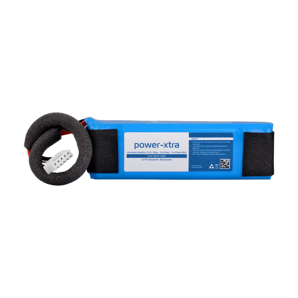 Power-Xtra - Harman Kardon Go Play Mini - 7.4V 3000mAh Li-po Hoparlör Bataryası